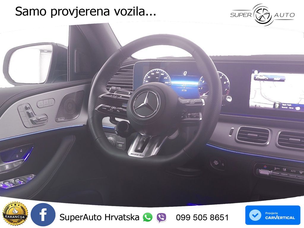 Mercedes AMG GLE 63 S V8 (612 KS) EQ Boost 4MATIC+ AMG SPEEDSHIFT TCT 9G LED+GR SJED+ACC
