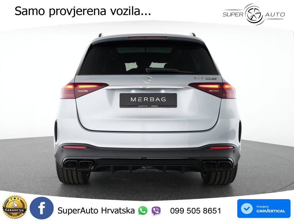 Mercedes AMG GLE 63 S V8 (612 KS) EQ Boost 4MATIC+ AMG SPEEDSHIFT TCT 9G LED+GR SJED+ACC