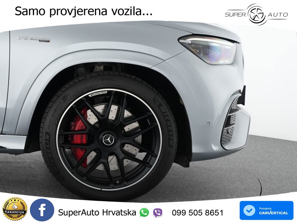 Mercedes AMG GLE 63 S V8 (612 KS) EQ Boost 4MATIC+ AMG SPEEDSHIFT TCT 9G LED+GR SJED+ACC