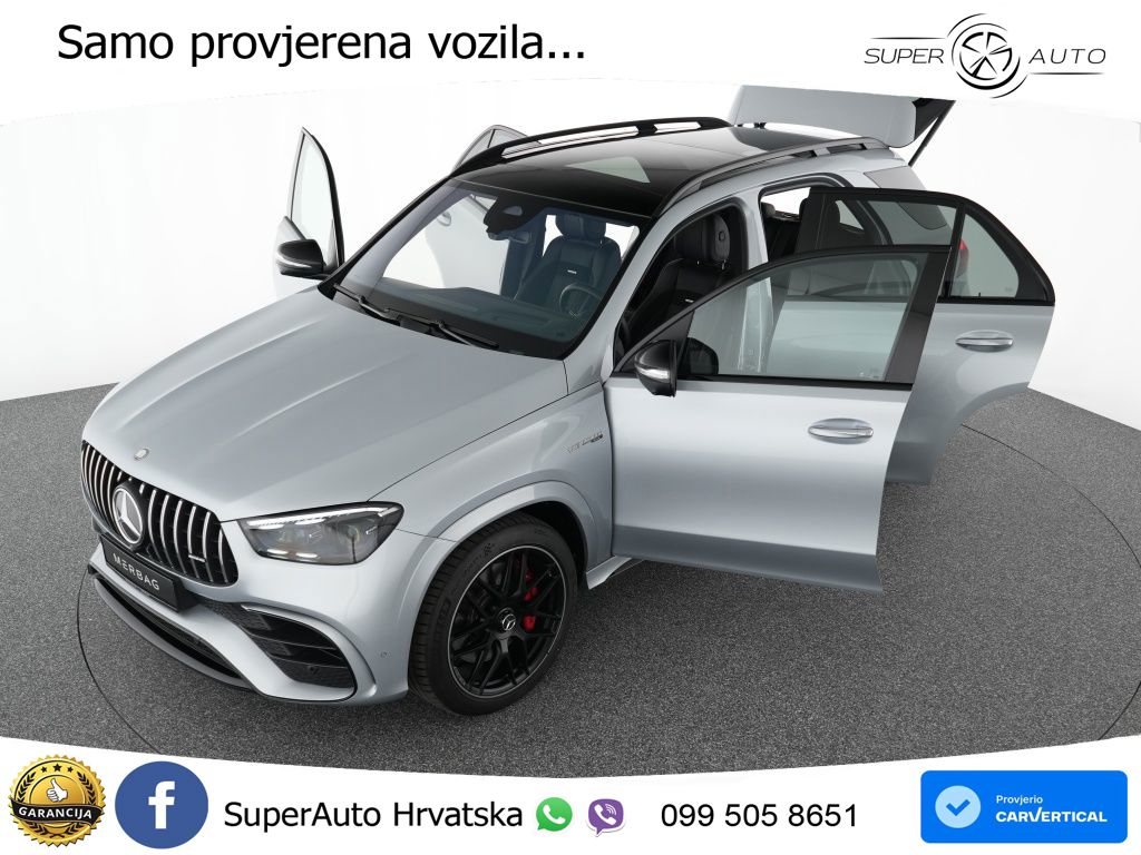 Mercedes AMG GLE 63 S V8 (612 KS) EQ Boost 4MATIC+ AMG SPEEDSHIFT TCT 9G LED+GR SJED+ACC