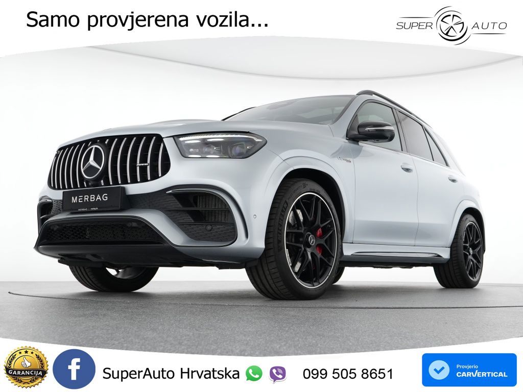 Mercedes AMG GLE 63 S V8 (612 KS) EQ Boost 4MATIC+ AMG SPEEDSHIFT TCT 9G LED+GR SJED+ACC