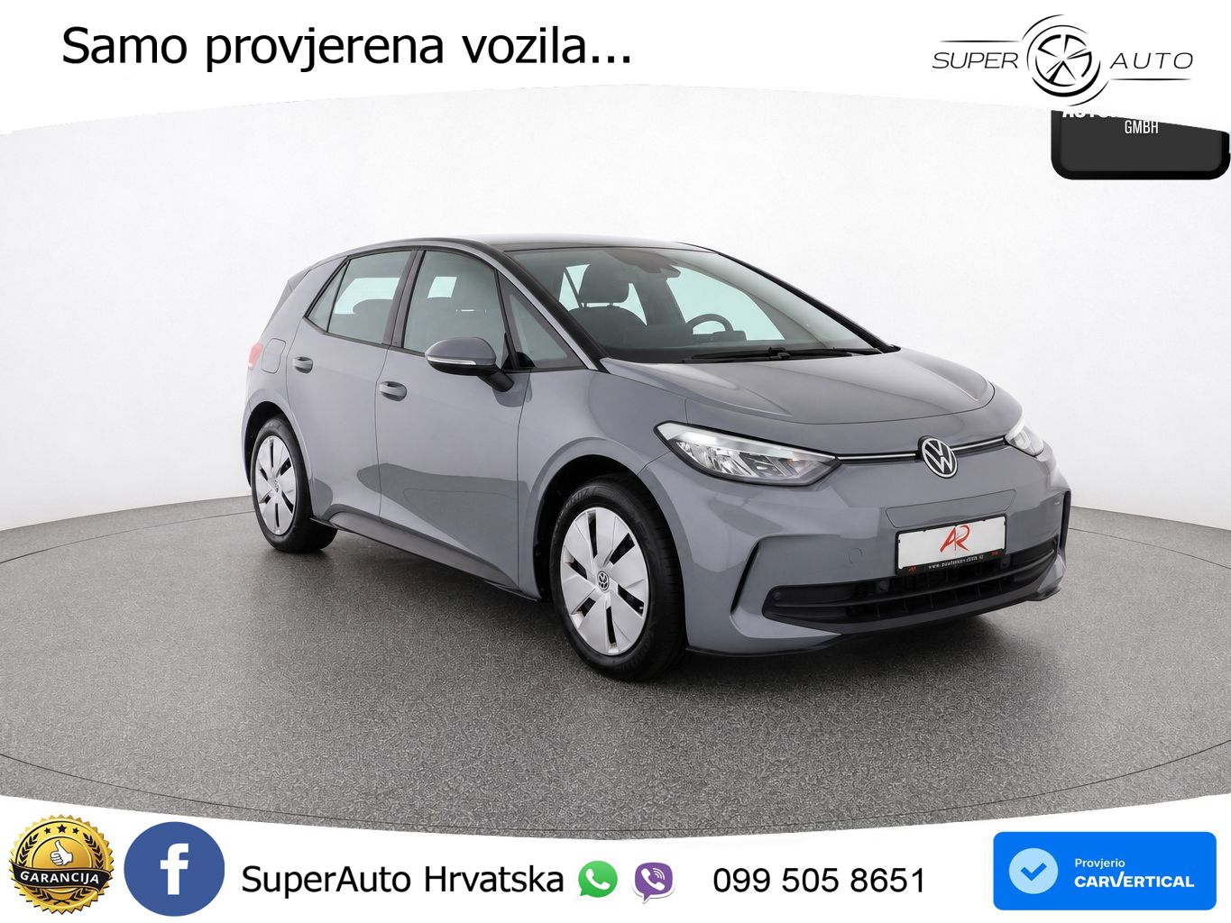 Volkswagen ID.3 Pro 62 kWh (204 KS)
