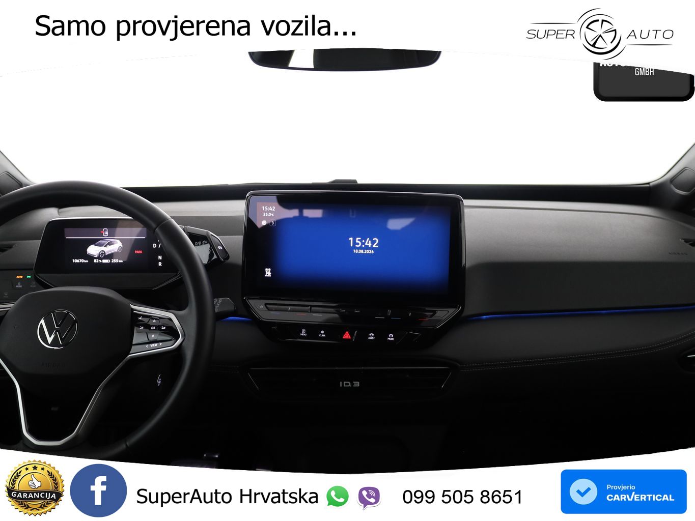 Volkswagen ID.3 Pro 62 kWh (204 KS)