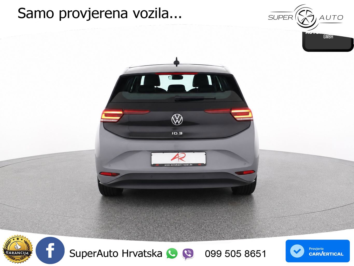 Volkswagen ID.3 Pro 62 kWh (204 KS)