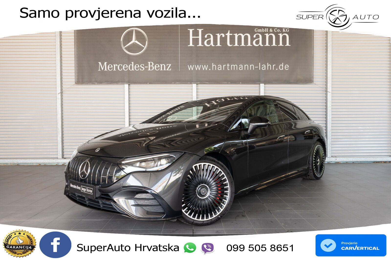 Mercedes EQE AMG 43 100 kWh (476 KS) 4MATIC ACC+HEAD+4xGR SJED+360+PANO