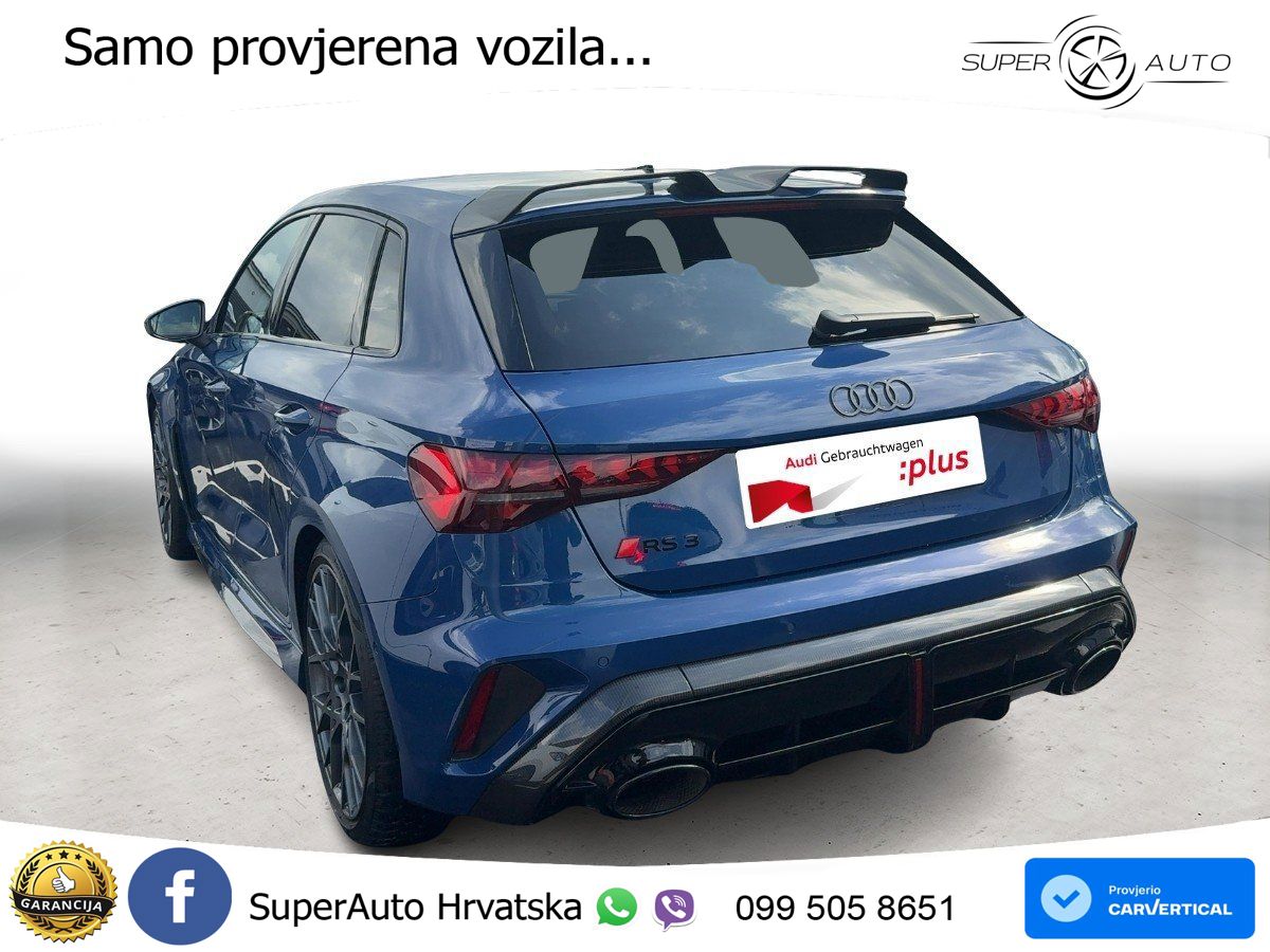 Audi RS3 Sportback 2.5 TFSI (400 KS) quattro S tronic LED+GR SJED+ACC