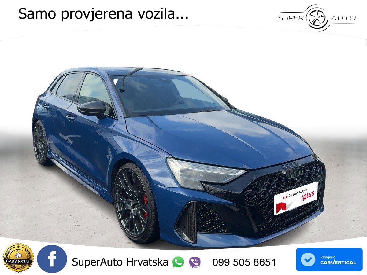 Audi RS3 Sportback 2.5 TFSI (400 KS) quattro S tronic LED+GR SJED+ACC