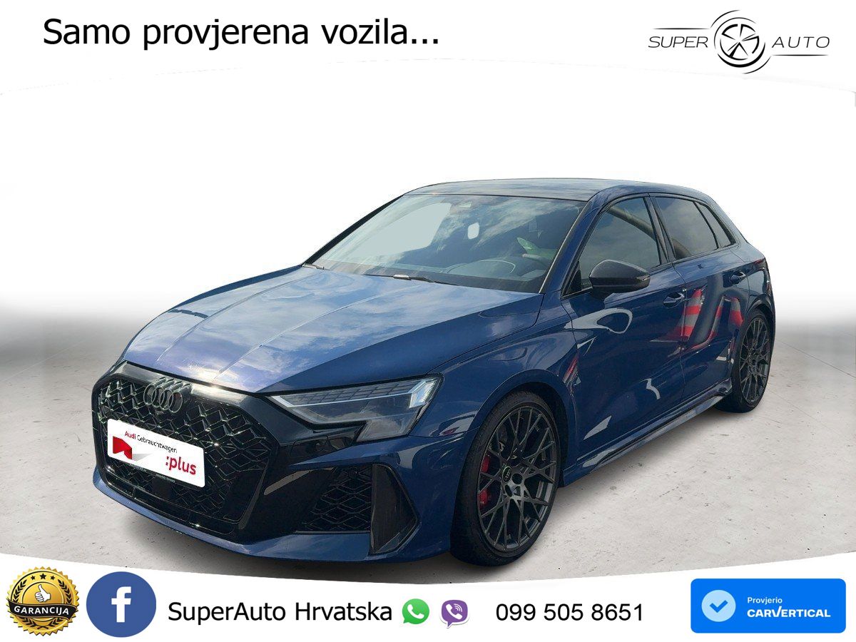 Audi RS3 Sportback 2.5 TFSI (400 KS) quattro S tronic LED+GR SJED+ACC
