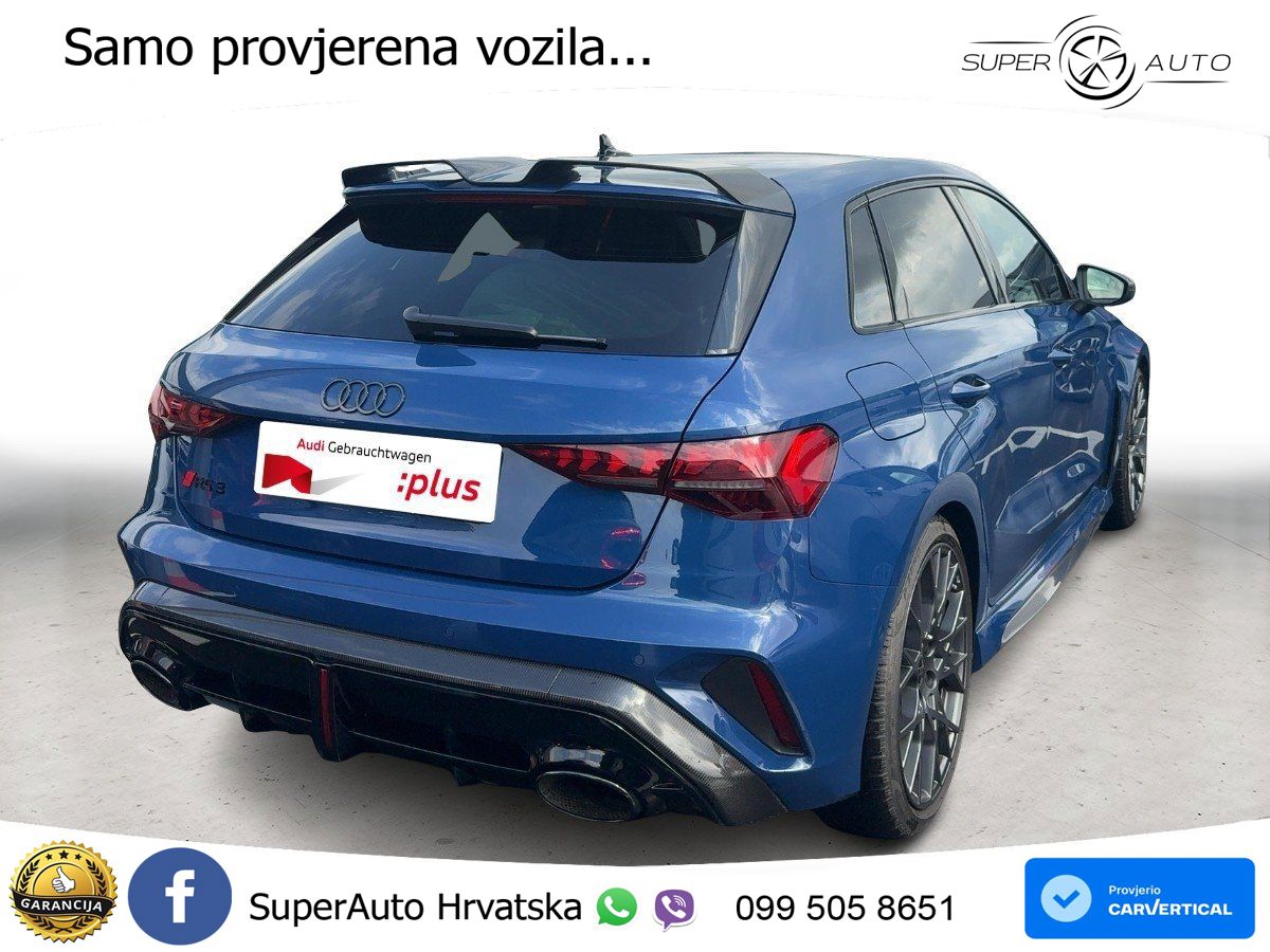 Audi RS3 Sportback 2.5 TFSI (400 KS) quattro S tronic LED+GR SJED+ACC