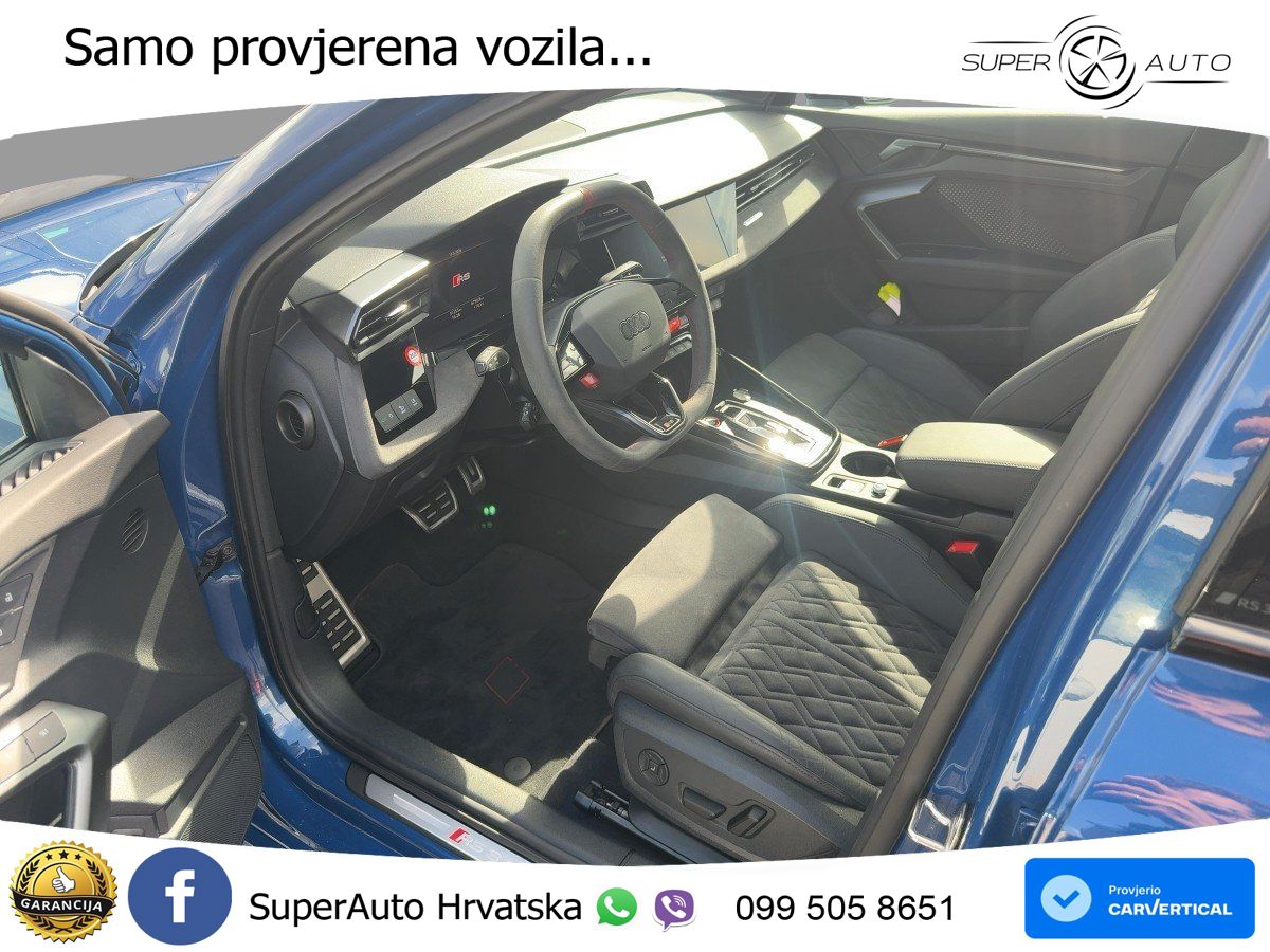Audi RS3 Sportback 2.5 TFSI (400 KS) quattro S tronic LED+GR SJED+ACC