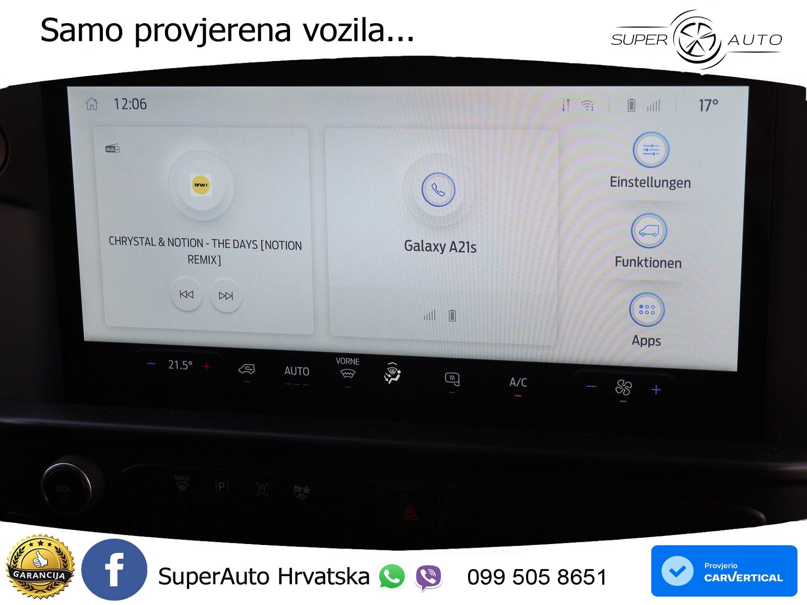 Ford Transit 136 KS LED+GR SJED+ACC