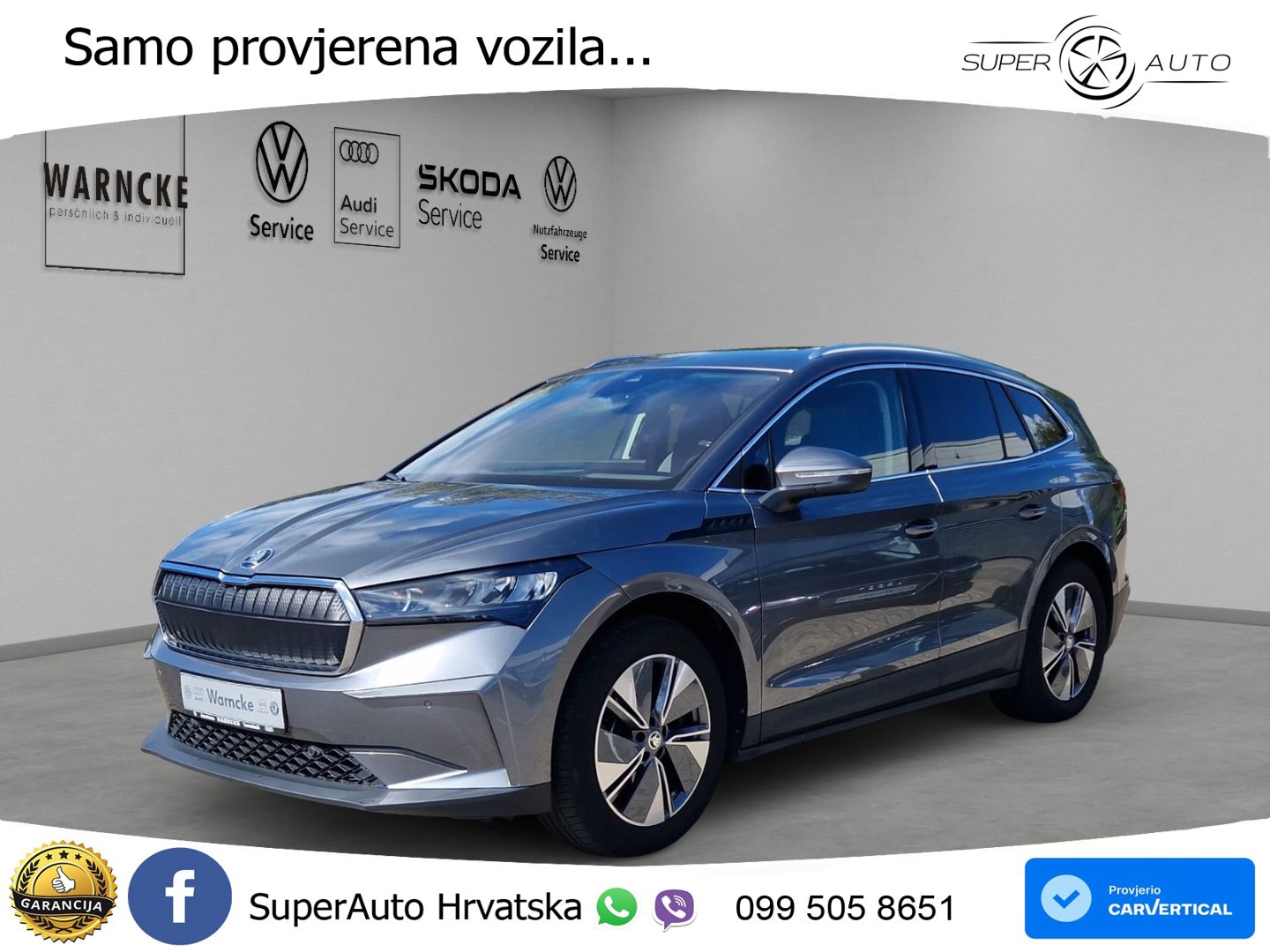 Škoda Enyaq iV 80 82 kWh (204 KS) Loft LED+GR SJED+ACC