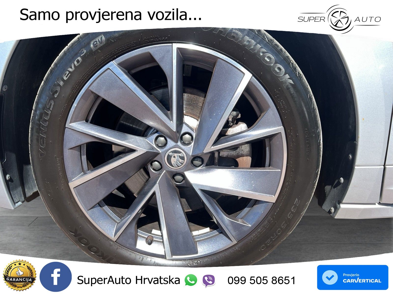 Škoda Enyaq iV 80x 82 kWh (265 KS) AWD SportLine LED+GR SJED+ACC