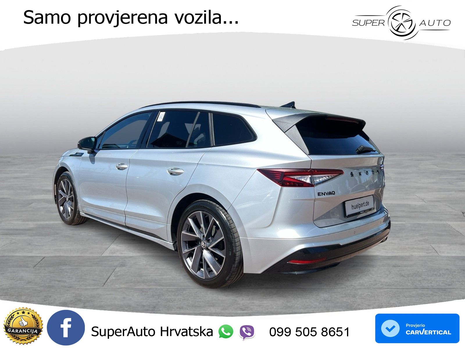 Škoda Enyaq iV 80x 82 kWh (265 KS) AWD SportLine LED+GR SJED+ACC