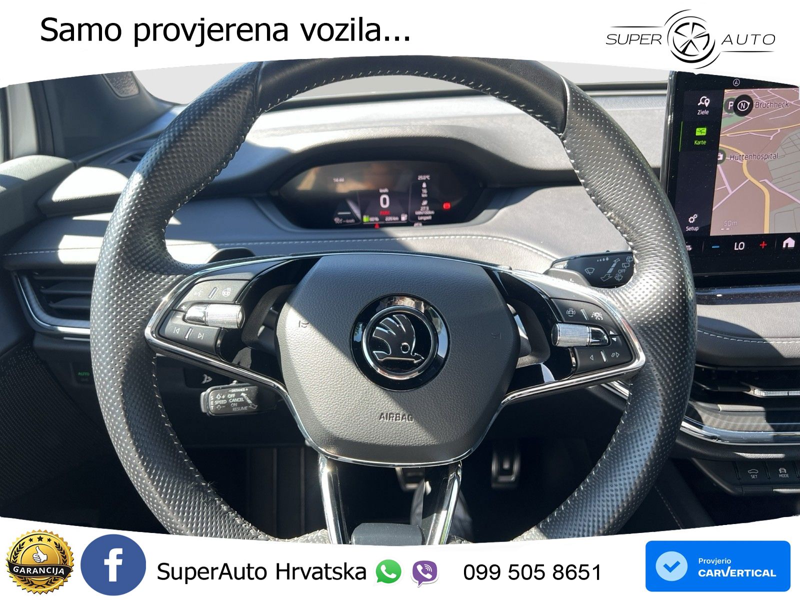 Škoda Enyaq iV 80x 82 kWh (265 KS) AWD SportLine LED+GR SJED+ACC