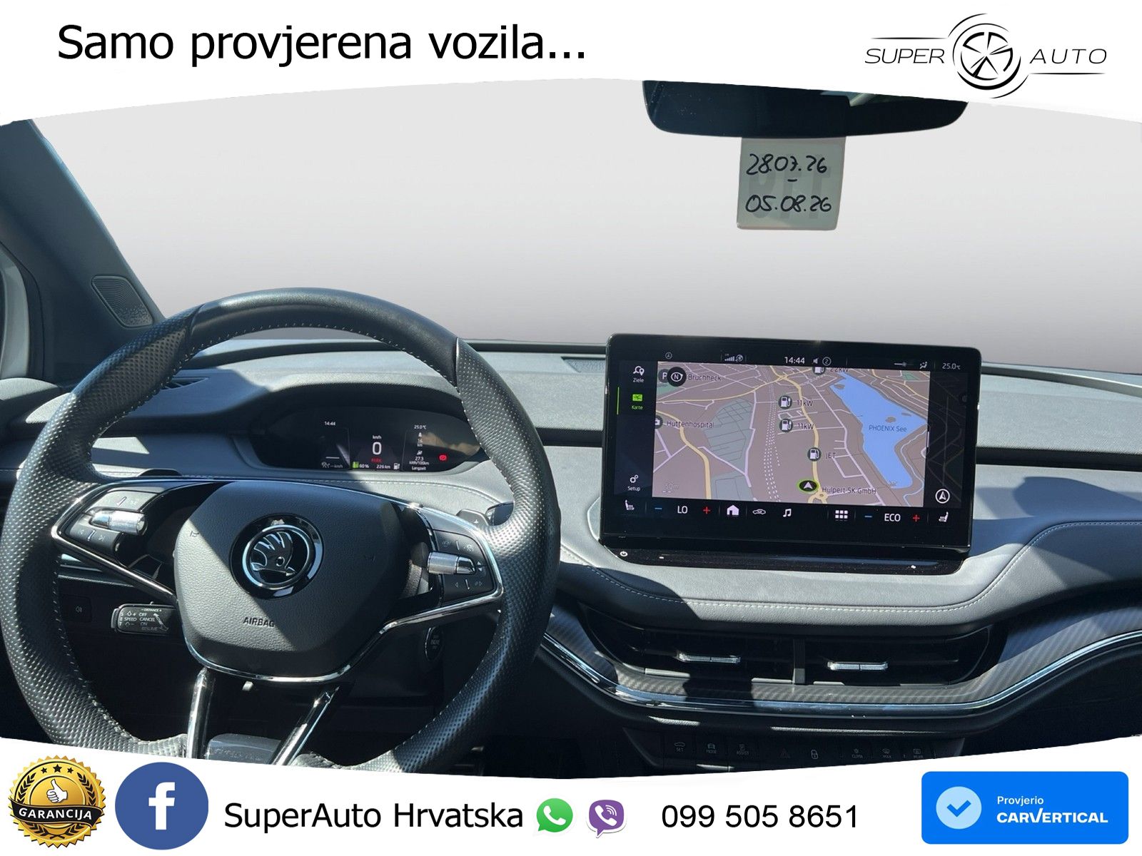 Škoda Enyaq iV 80x 82 kWh (265 KS) AWD SportLine LED+GR SJED+ACC