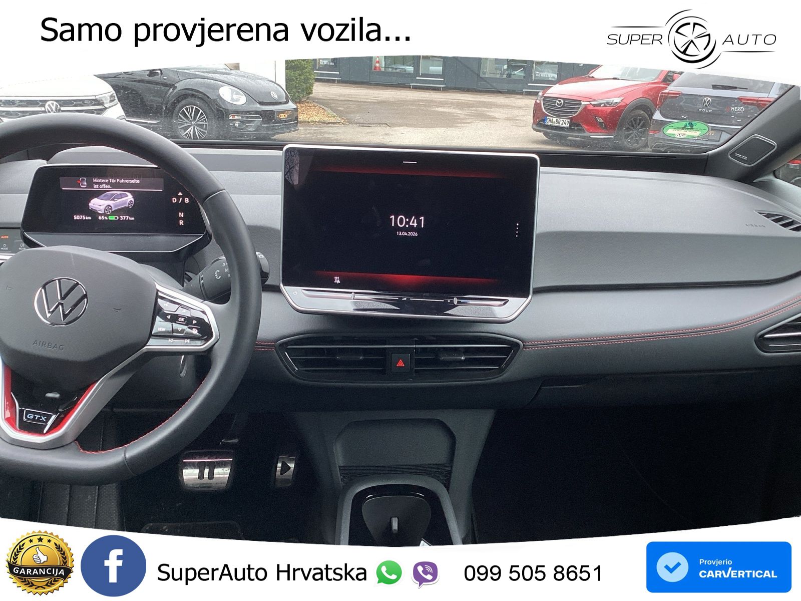Volkswagen ID.3 GTX Performance 84 kWh (326 KS) LED+GR SJED+ACC