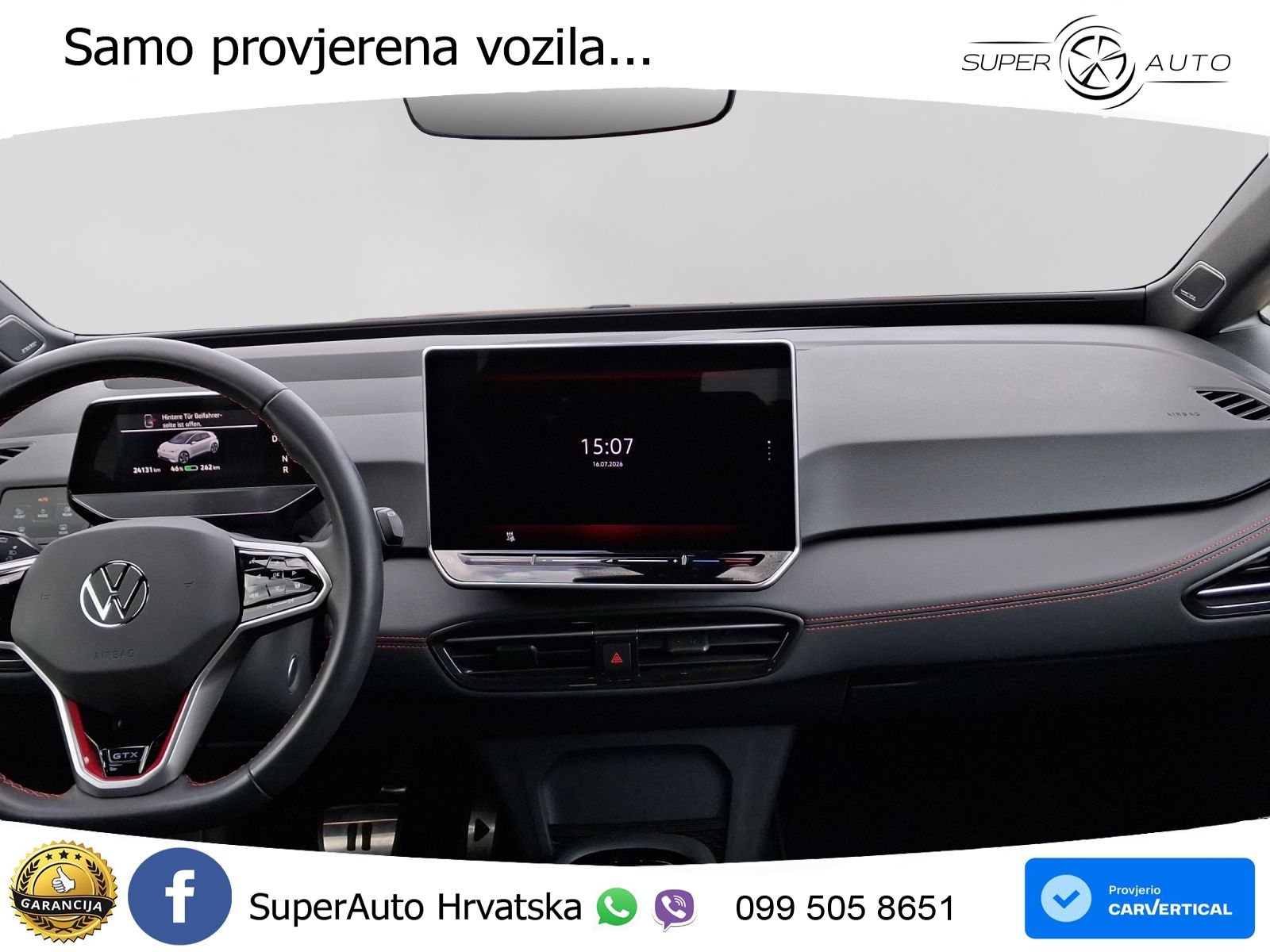 Volkswagen ID.3 GTX 84 kWh (286 KS) LED+GR SJED+ACC