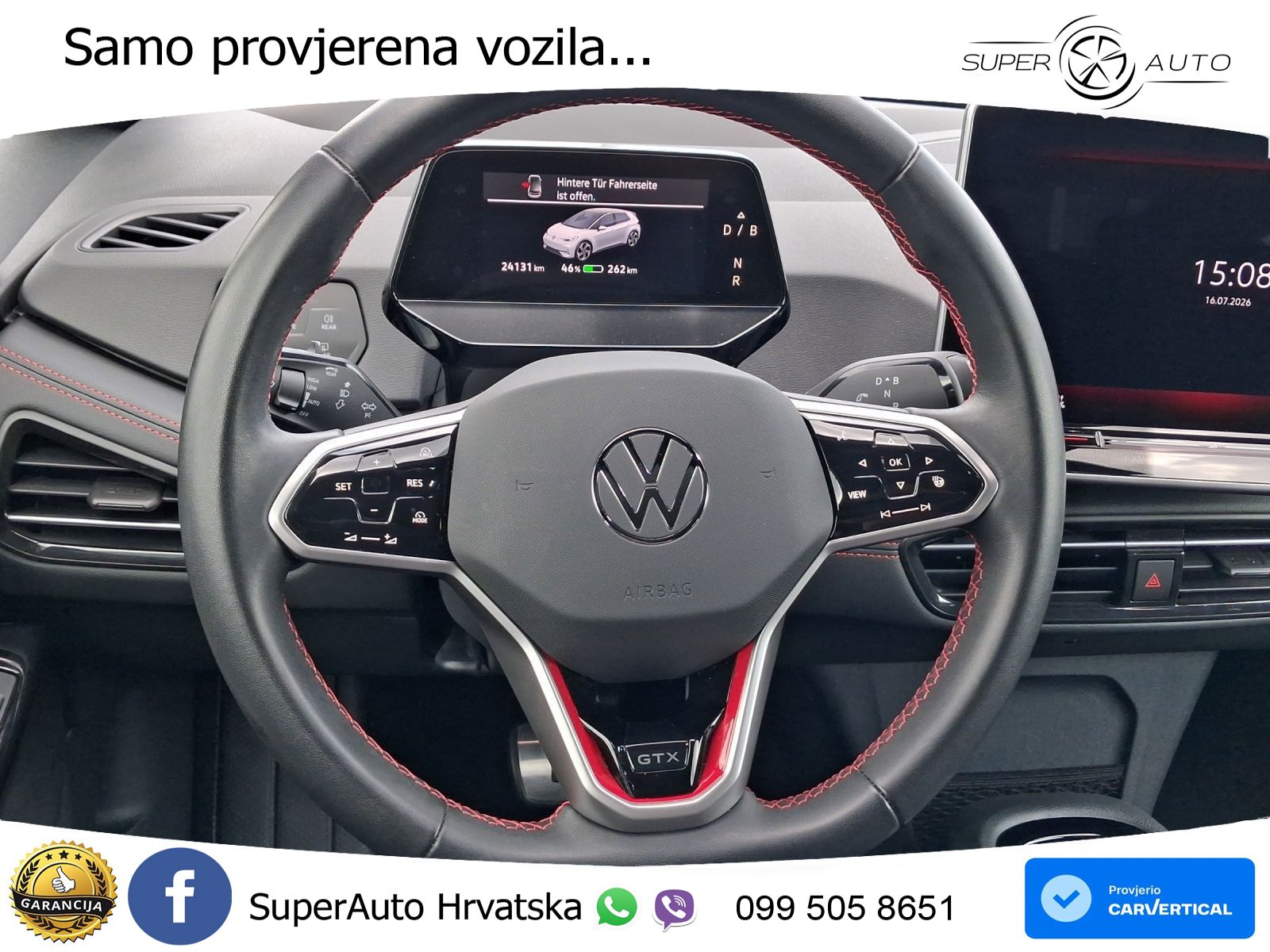 Volkswagen ID.3 GTX 84 kWh (286 KS) LED+GR SJED+ACC