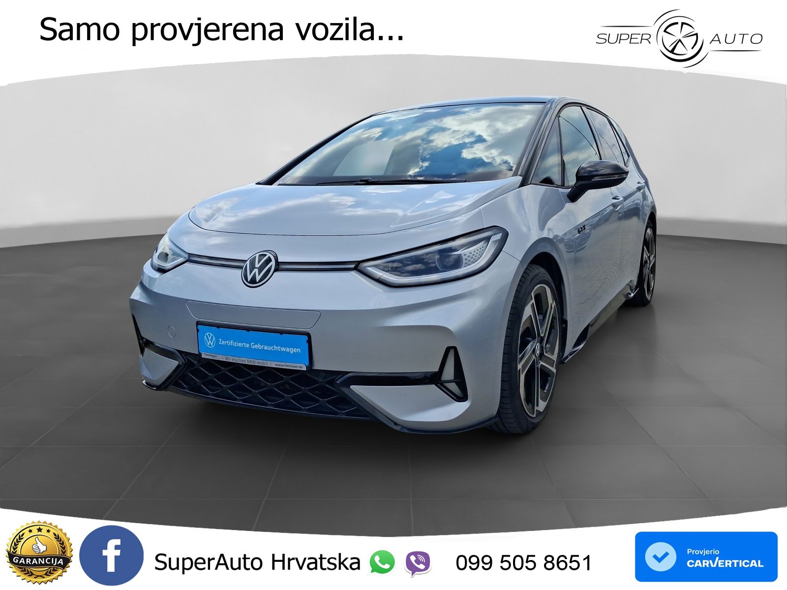 Volkswagen ID.3 GTX 84 kWh (286 KS) LED+GR SJED+ACC