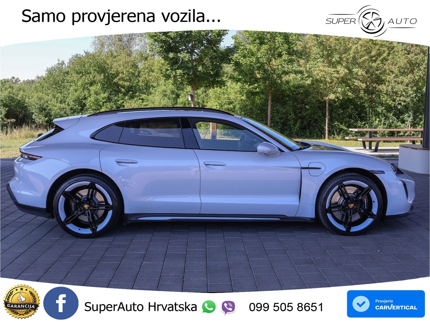 Porsche Taycan Sport Turismo 4S Performance Plus 93.4 kWh (571 KS)