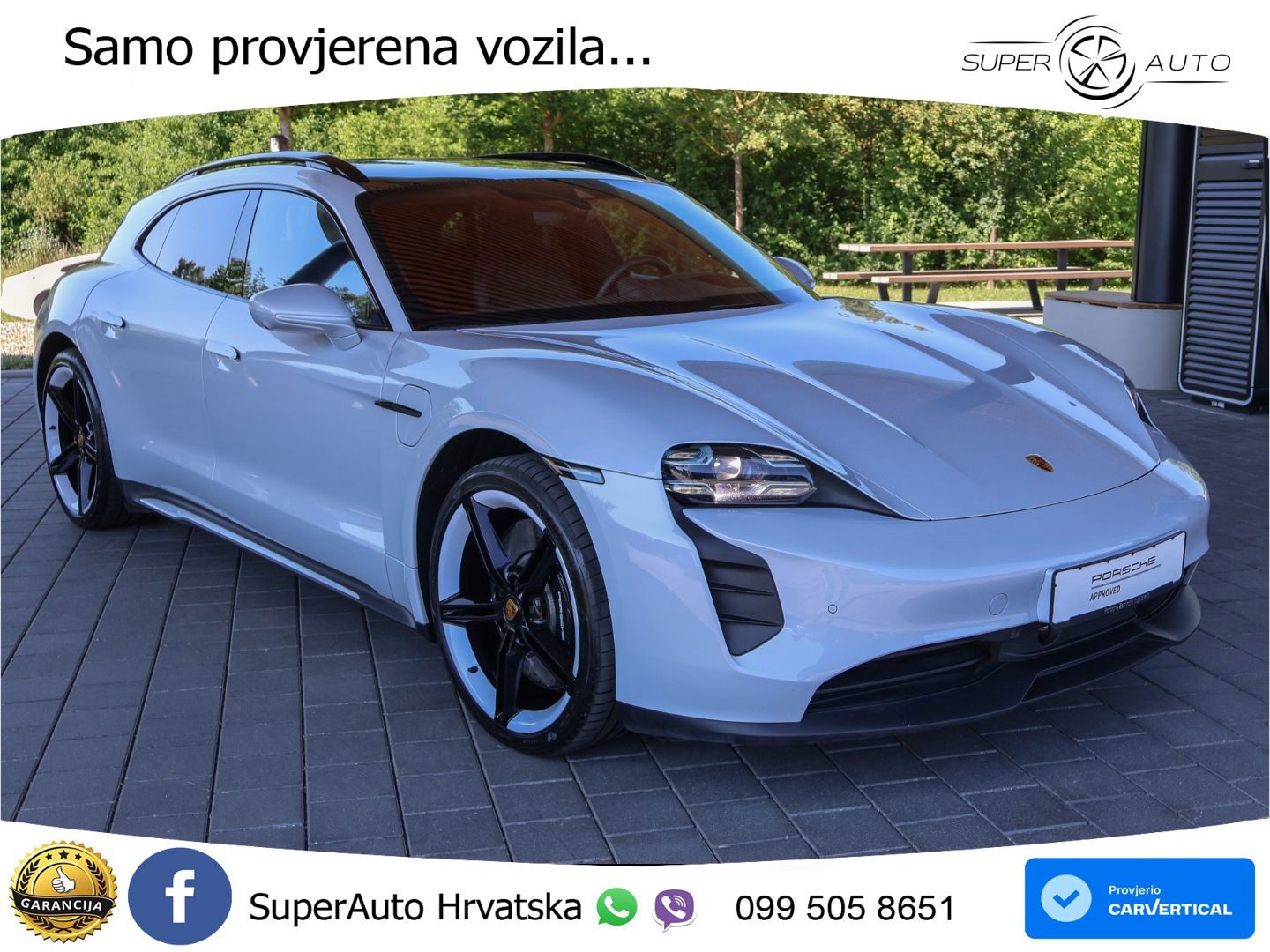 Porsche Taycan Sport Turismo 4S Performance Plus 93.4 kWh (571 KS)