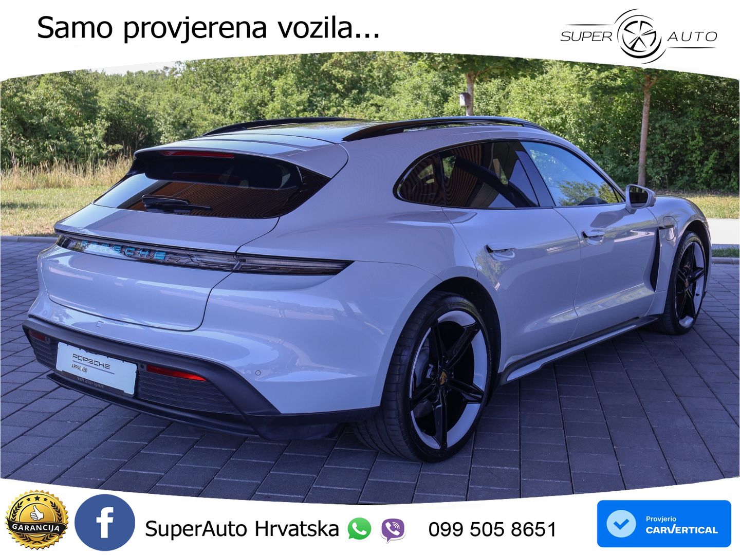 Porsche Taycan Sport Turismo 4S Performance Plus 93.4 kWh (571 KS)