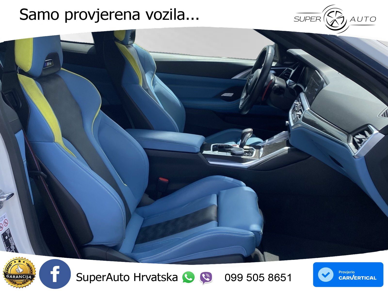 BMW M4 Competition 3.0 (510 KS) Steptronic LED+GR SJED+ACC