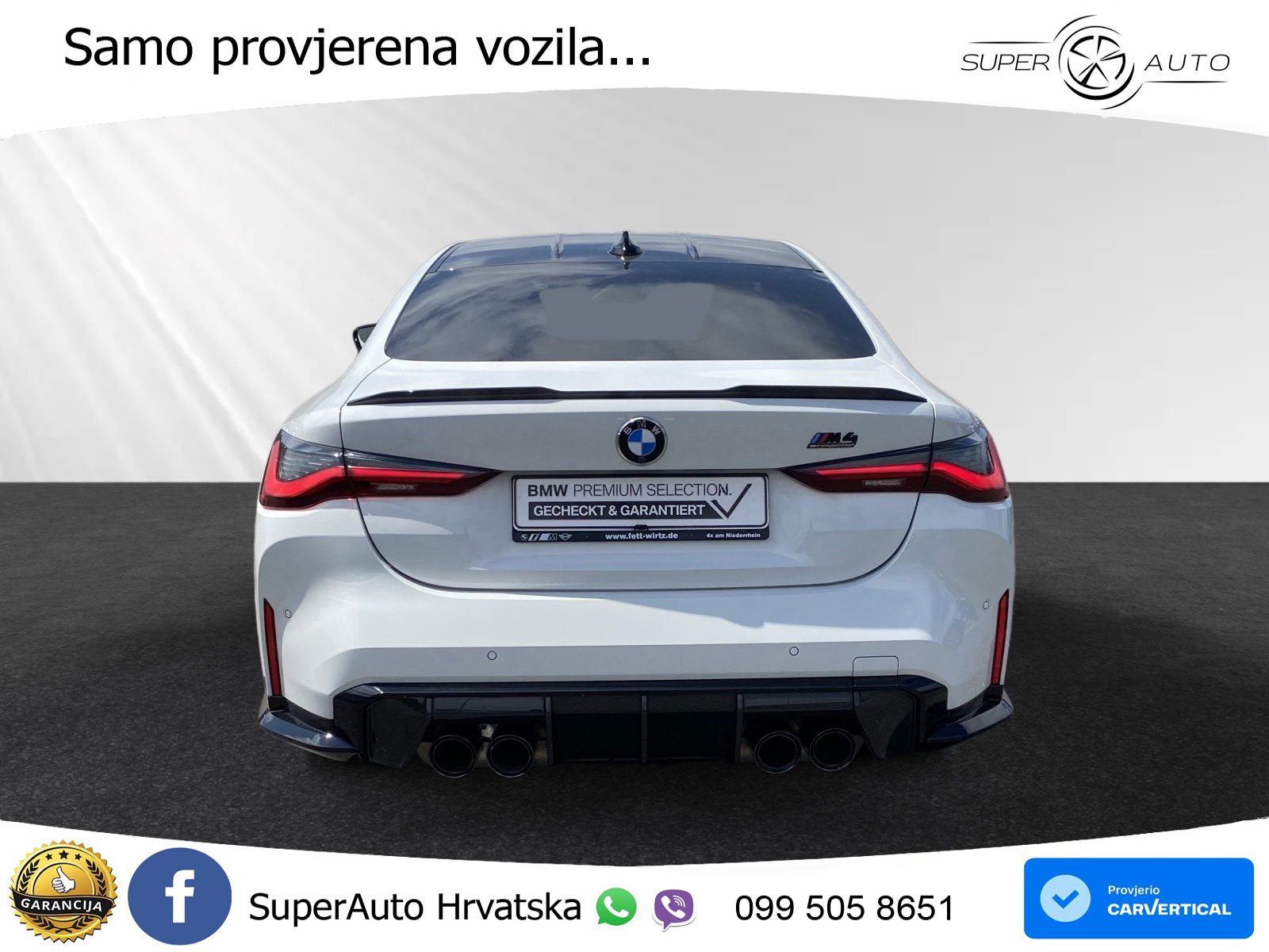 BMW M4 Competition 3.0 (510 KS) Steptronic LED+GR SJED+ACC