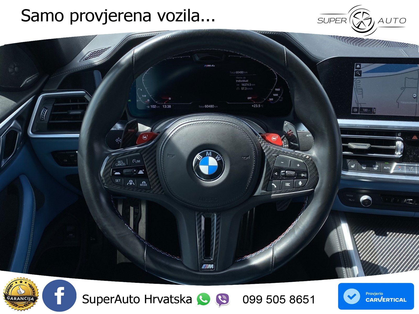 BMW M4 Competition 3.0 (510 KS) Steptronic LED+GR SJED+ACC