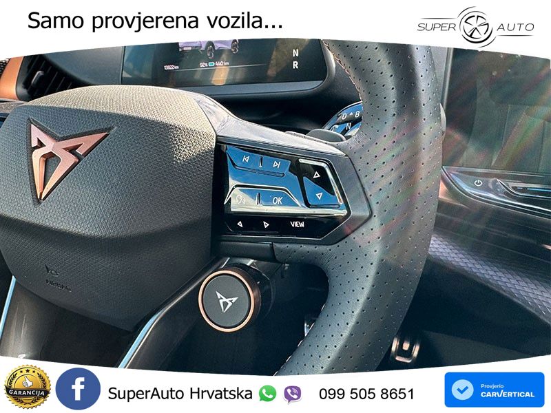 Cupra Tavascan 82 kWh (286 KS) LED+GR SJED+ACC