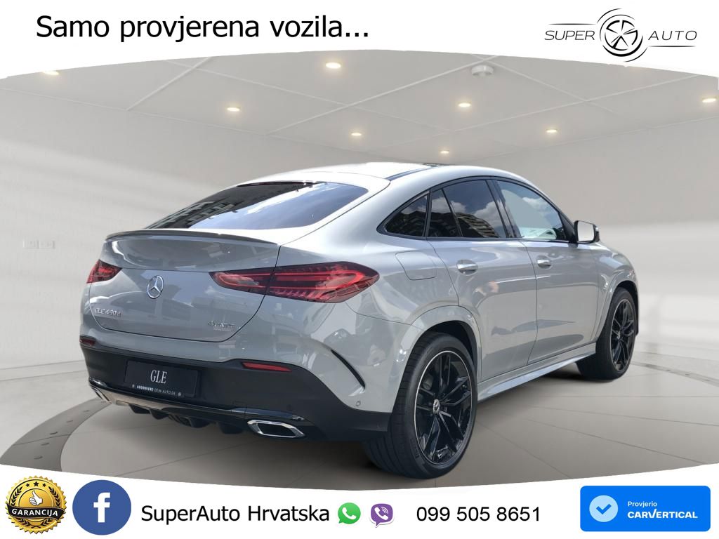 Mercedes GLE Coupe 450d (367 KS) EQ Boost 4MATIC 9G-TRONIC AMG LED+GR SJED+ACC