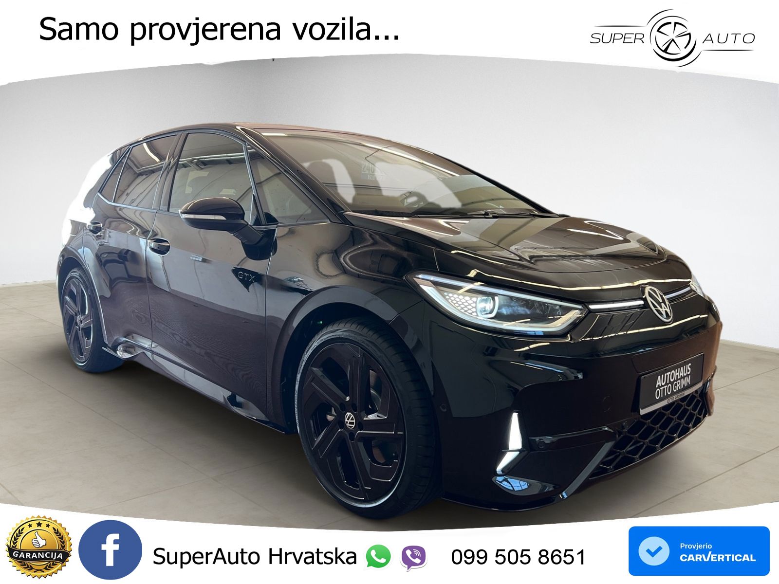 Volkswagen ID.3 GTX 84 kWh (286 KS)