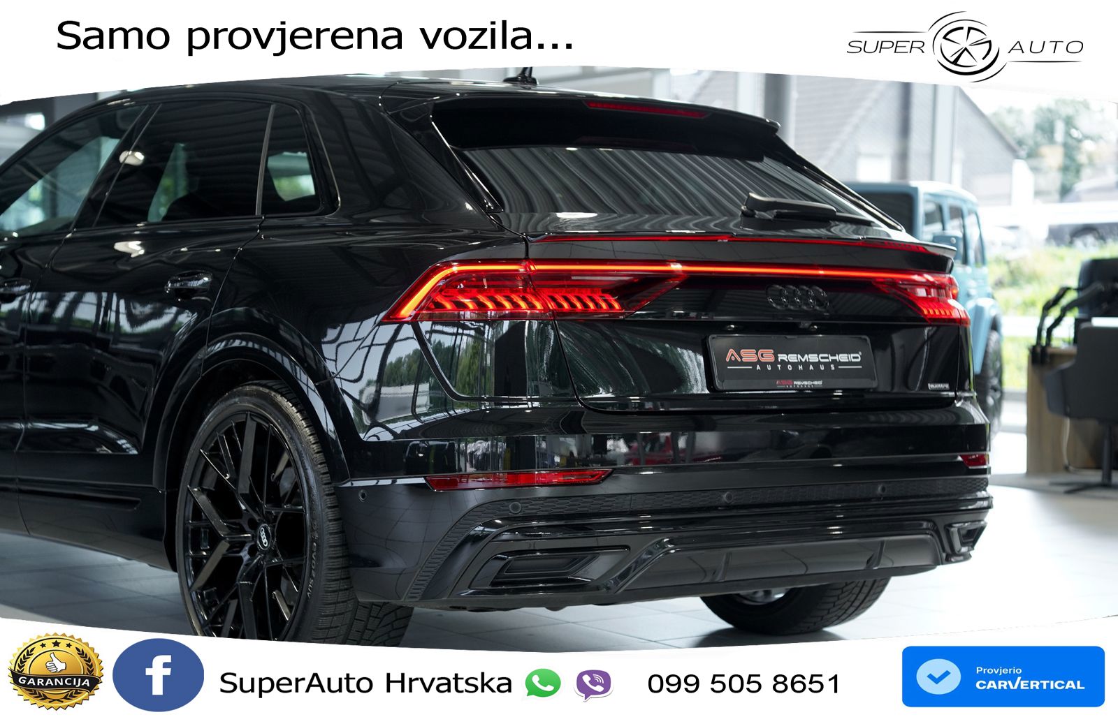 Audi Q8 50 TDI V6 (286 KS) quattro Tiptronic