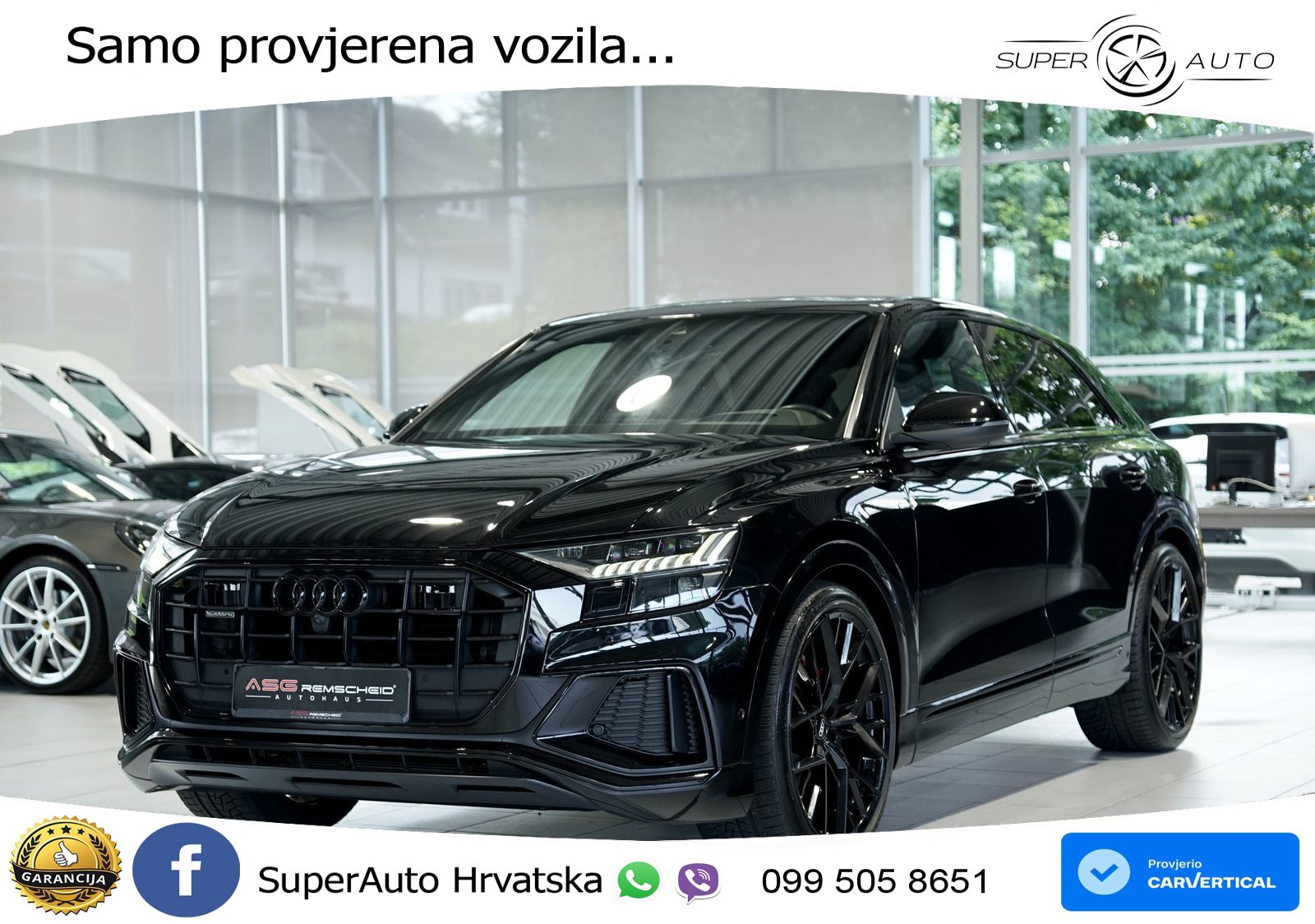 Audi Q8 50 TDI V6 (286 KS) quattro Tiptronic