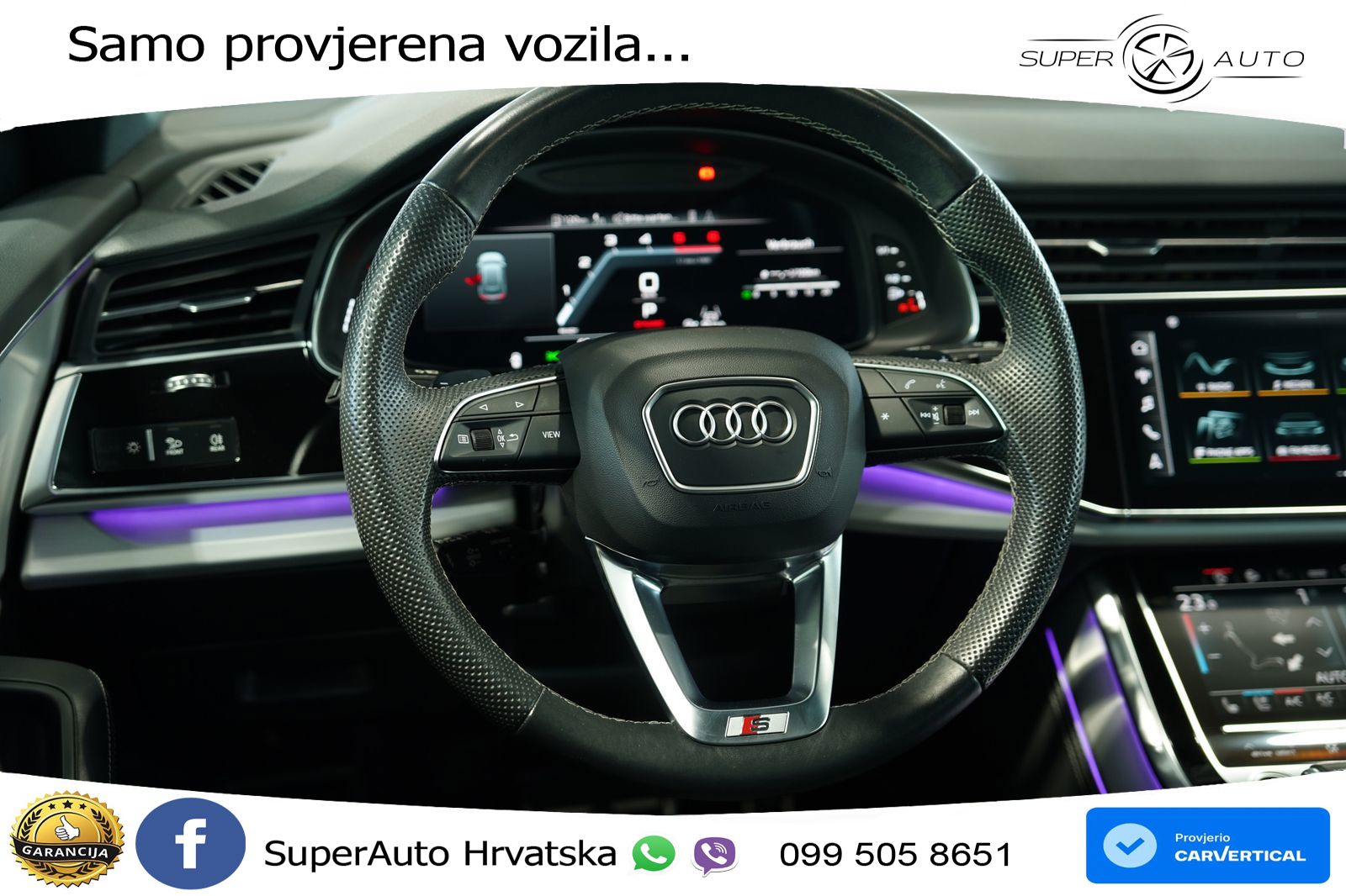 Audi Q8 50 TDI V6 (286 KS) quattro Tiptronic