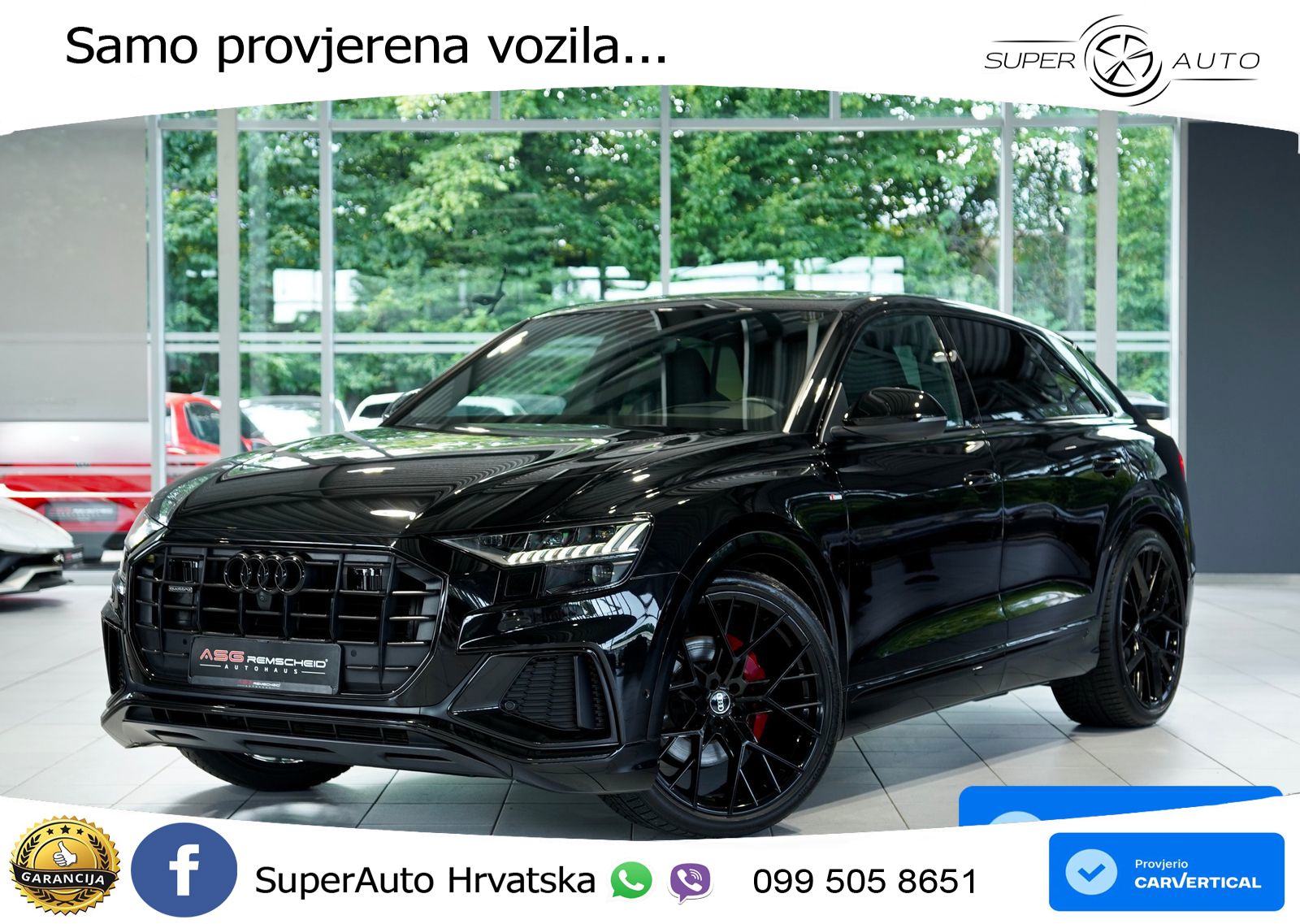 Audi Q8 50 TDI V6 (286 KS) quattro Tiptronic
