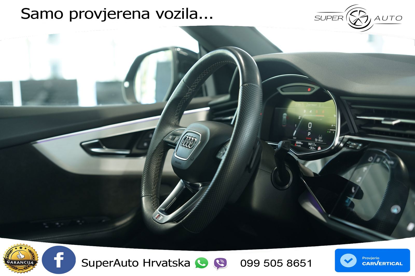 Audi Q8 50 TDI V6 (286 KS) quattro Tiptronic