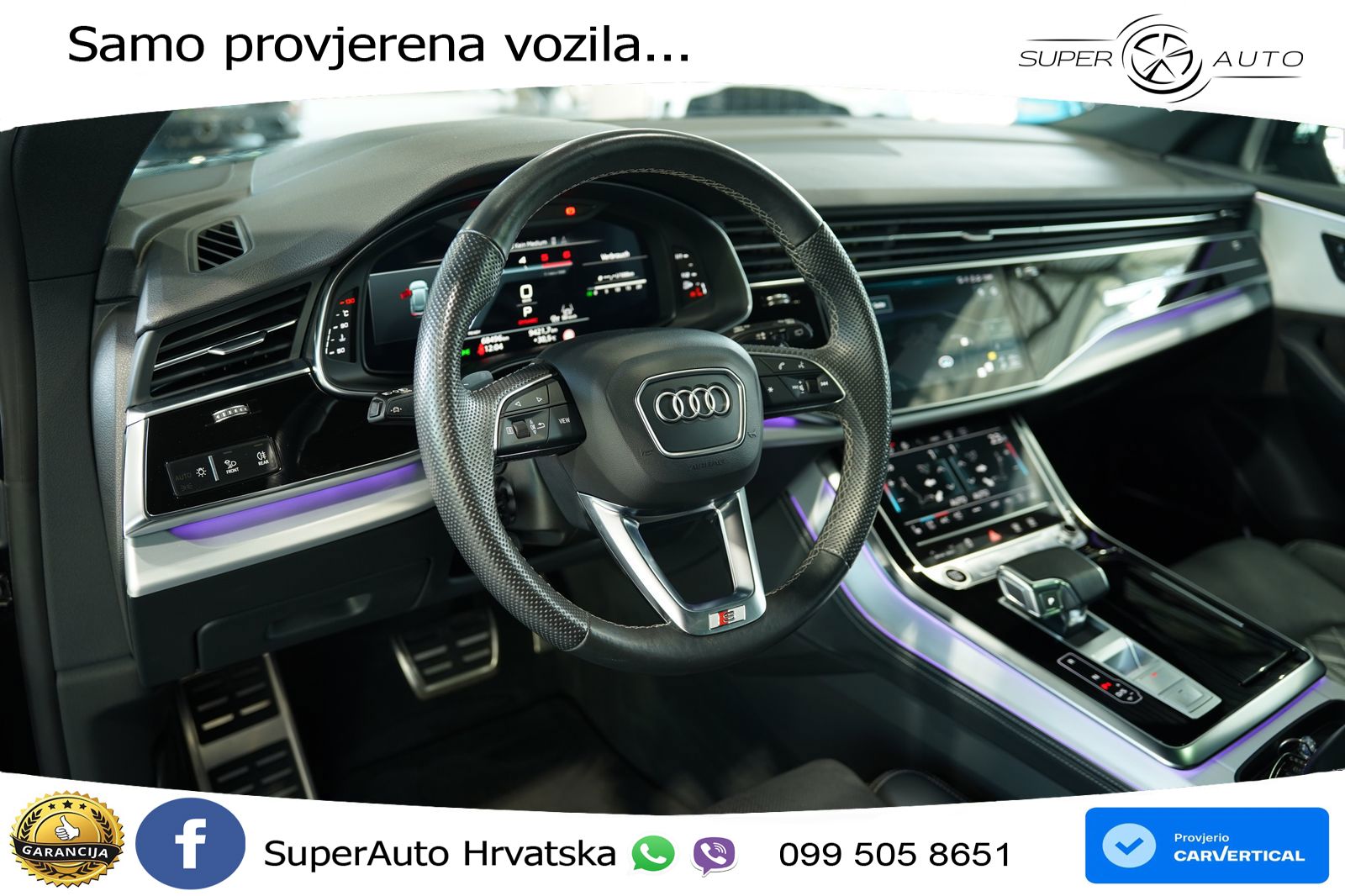 Audi Q8 50 TDI V6 (286 KS) quattro Tiptronic