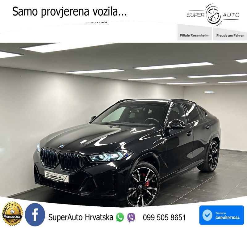 BMW X6 40d (352 KS) xDrive Steptronic LED+GR SJED+ACC