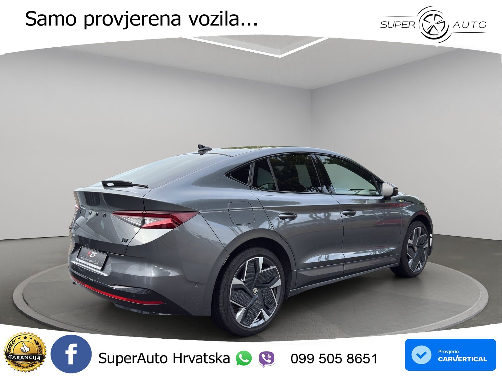 Škoda Enyaq Coupe iV RS 82 kWh (299 KS) AWD Suite LED+GR SJED+ACC
