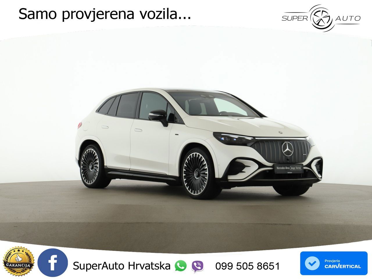 Mercedes EQE SUV AMG 53 100 kWh (626 KS) 4MATIC+ ACC+HEAD+4xGR SJED+360+PANO
