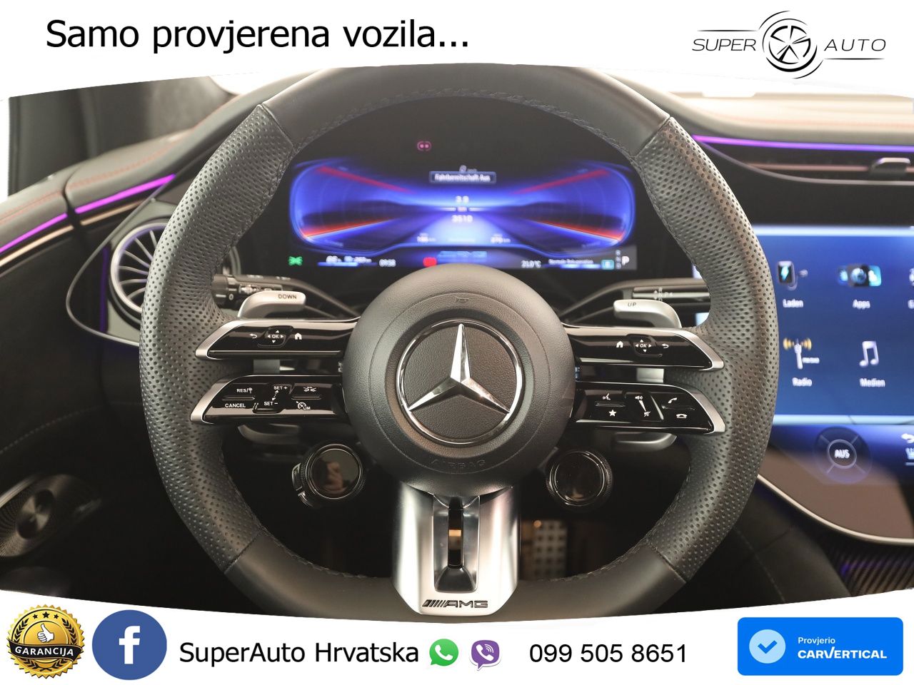 Mercedes EQE SUV AMG 53 100 kWh (626 KS) 4MATIC+ ACC+HEAD+4xGR SJED+360+PANO