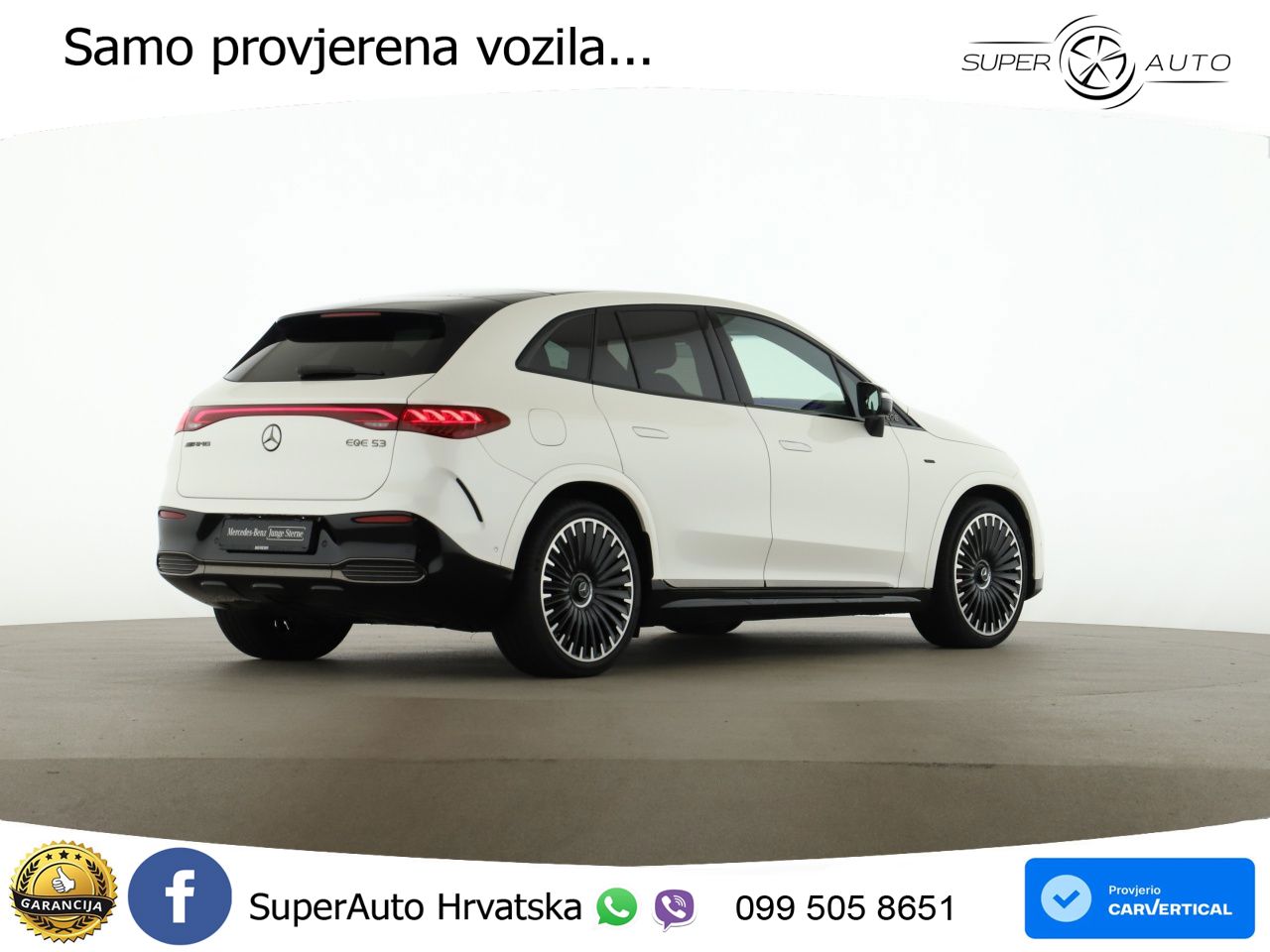 Mercedes EQE SUV AMG 53 100 kWh (626 KS) 4MATIC+ ACC+HEAD+4xGR SJED+360+PANO