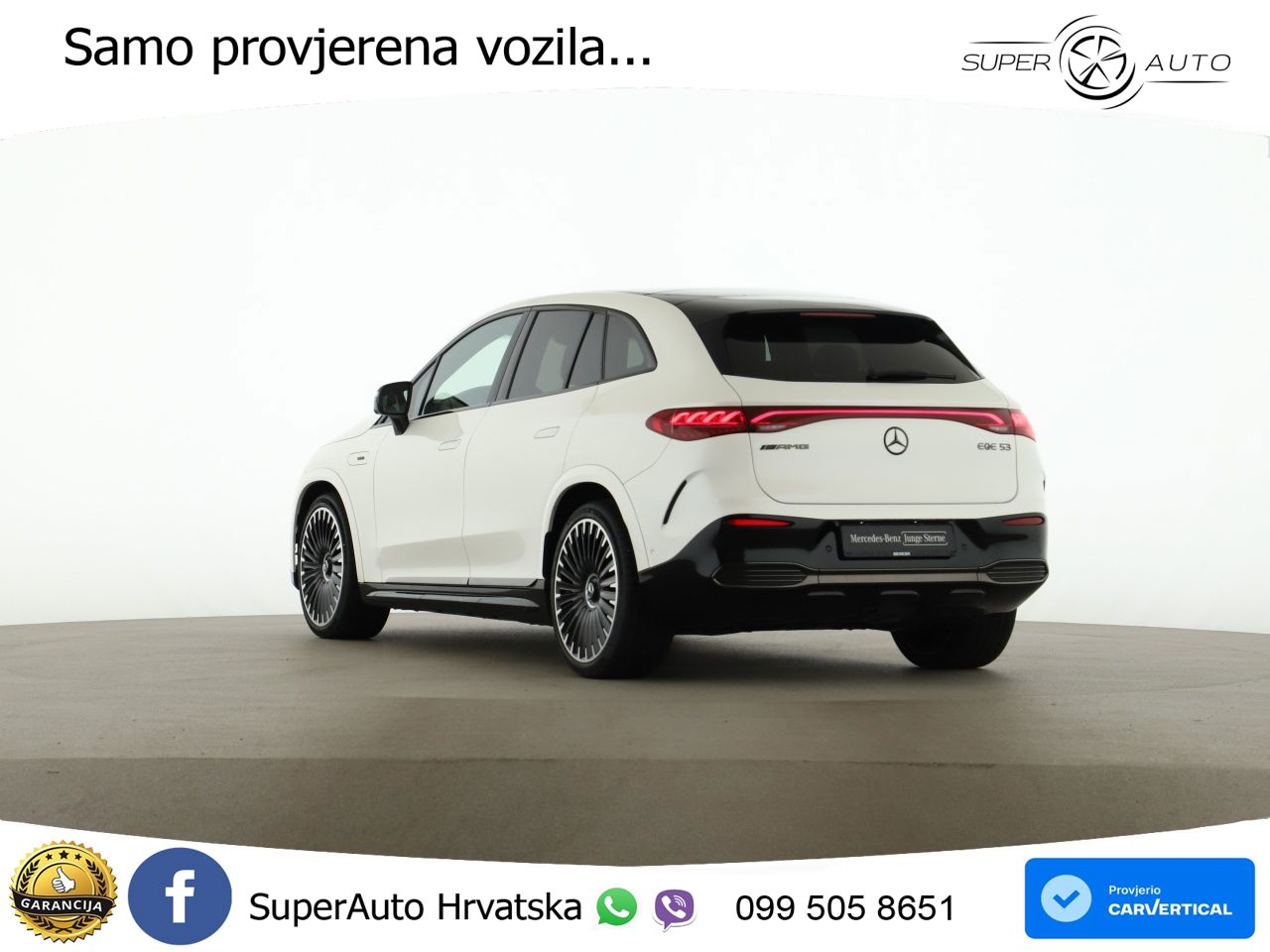 Mercedes EQE SUV AMG 53 100 kWh (626 KS) 4MATIC+ ACC+HEAD+4xGR SJED+360+PANO