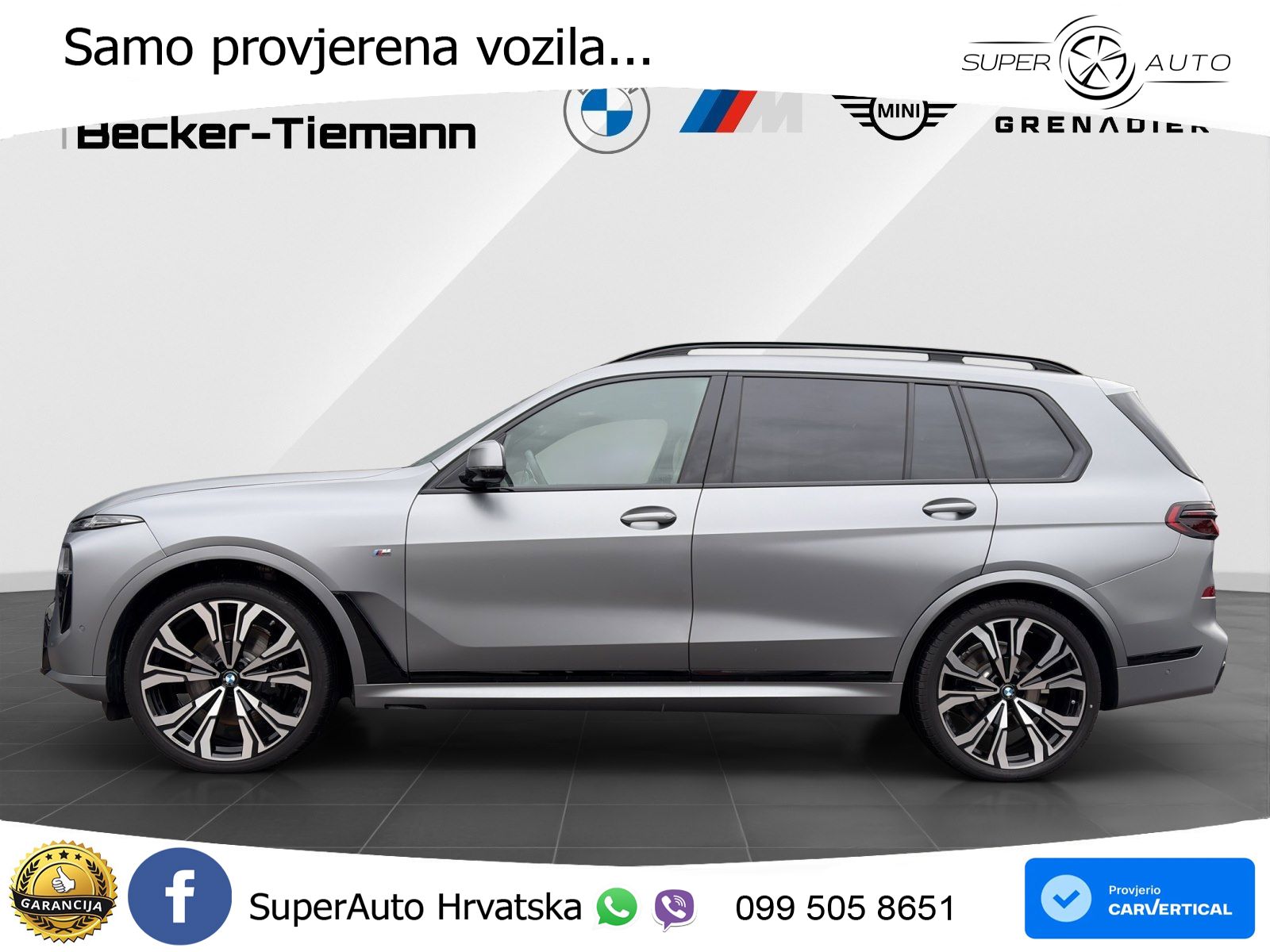 BMW X7 40d (352 KS) xDrive Steptronic M Sport LED+GR SJED+ACC