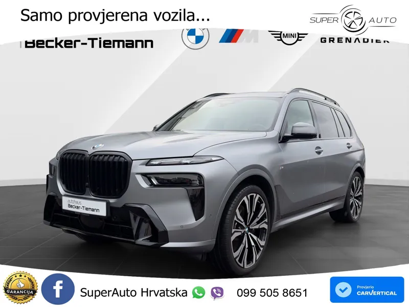 BMW X7 40d (352 KS) xDrive Steptronic M Sport LED+GR SJED+ACC
