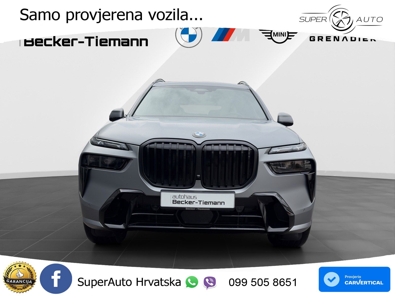 BMW X7 40d (352 KS) xDrive Steptronic M Sport LED+GR SJED+ACC