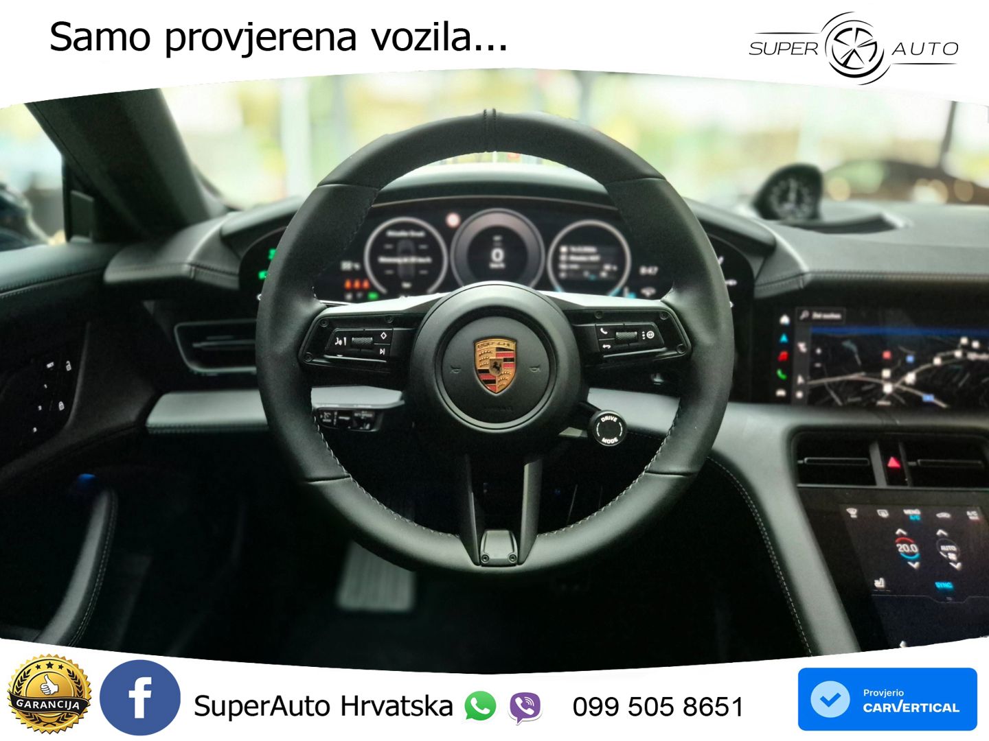 Porsche Taycan Sport Turismo 105 kWh (435 KS)