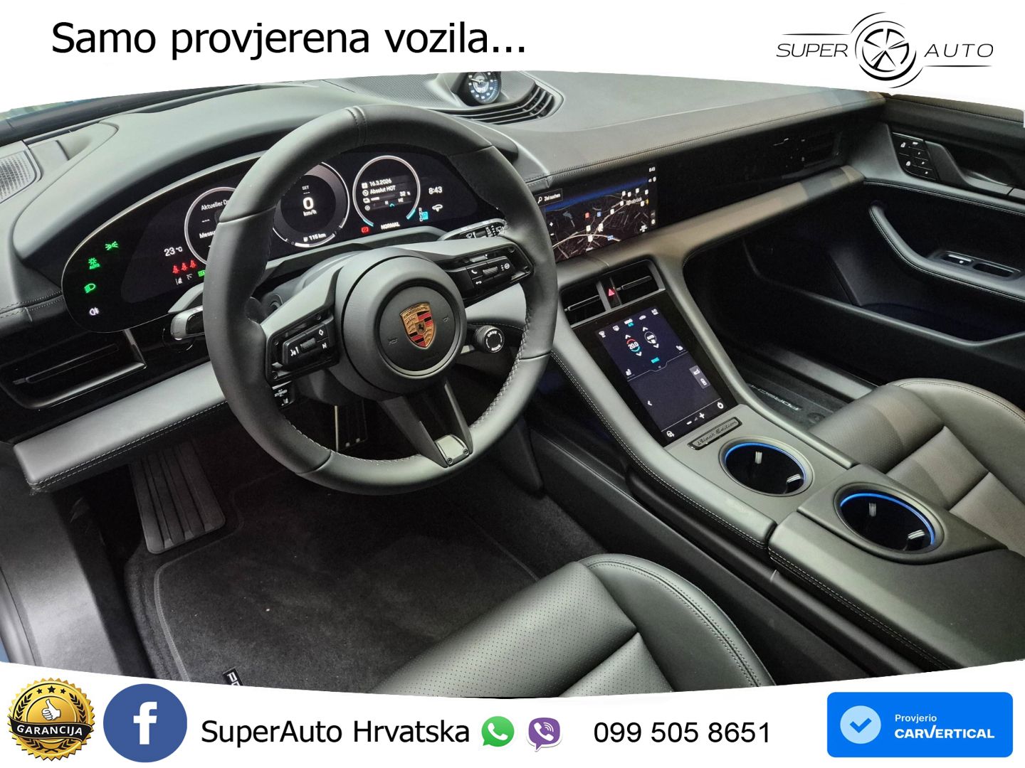 Porsche Taycan Sport Turismo 105 kWh (435 KS)